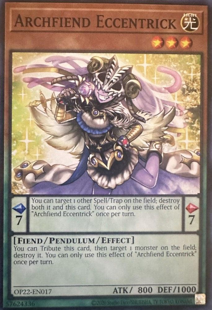 Archfiend Eccentrick [OP22-EN017] Common (ONLINE ORDER ONLY)
