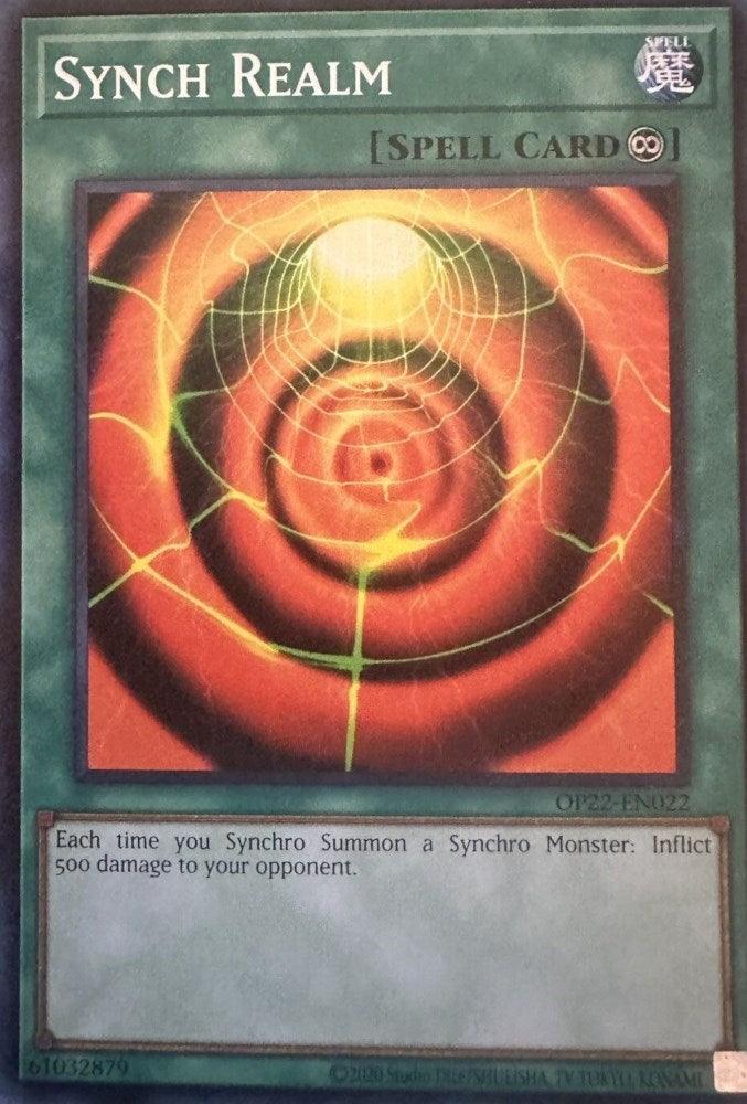 Synch Realm [OP22-EN022] Common (ONLINE ORDER ONLY)