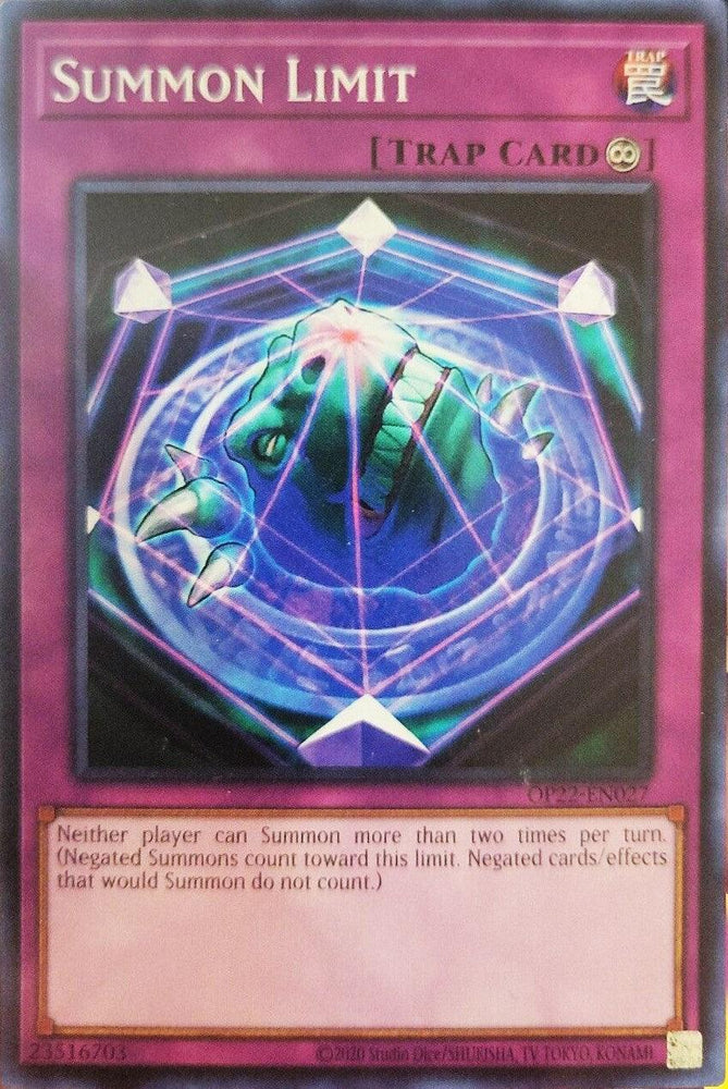 Summon Limit [OP22-EN027] Common (ONLINE ORDER ONLY)