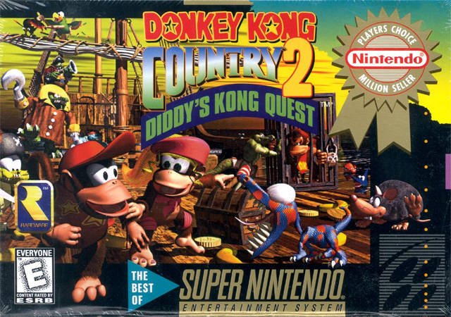 Donkey Kong Country 2: Diddy Kong's Quest (Player's Choice) (Super Nintendo) (Online Order Only)