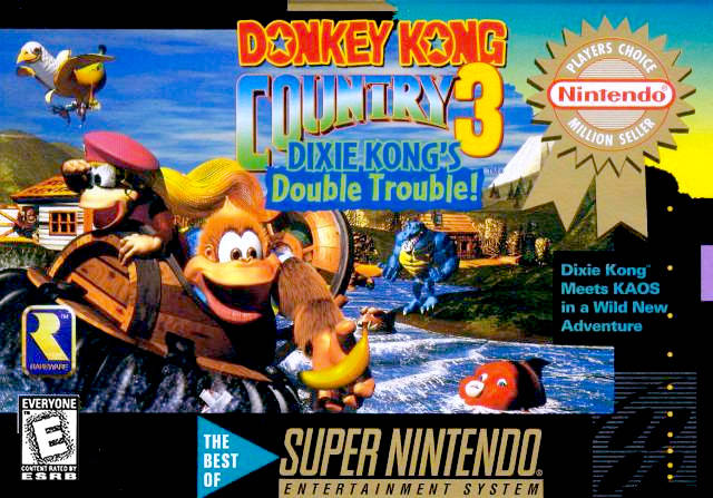 Donkey Kong Country 3: Dixie Kong's Double Trouble (Player's Choice) (Super Nintendo) (Online Order Only)
