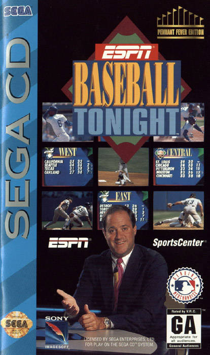 ESPN Baseball Tonight (Sega CD) (ONLINE ORDER ONLY)