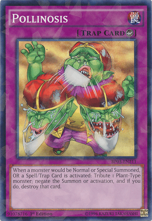 Pollinosis [BP03-EN211] Shatterfoil Rare (ONLINE ORDER ONLY)