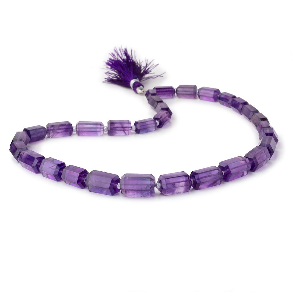 8.5-13mm Amethyst Faceted Nugget Beads 16 inch 30 pieces A (ONLINE ORDER ONLY)