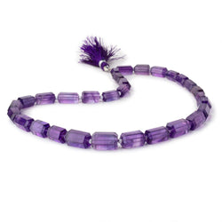 8.5-13mm Amethyst Faceted Nugget Beads 16 inch 30 pieces A (ONLINE ORDER ONLY)