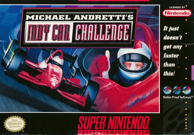 Michael Andretti's Indy Car Challenge (Super Nintendo) (Online Only)