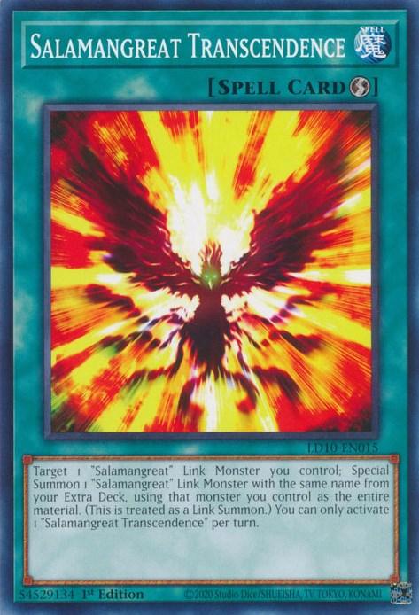 Salamangreat Transcendence [LD10-EN015] Common (ONLINE ORDER ONLY)