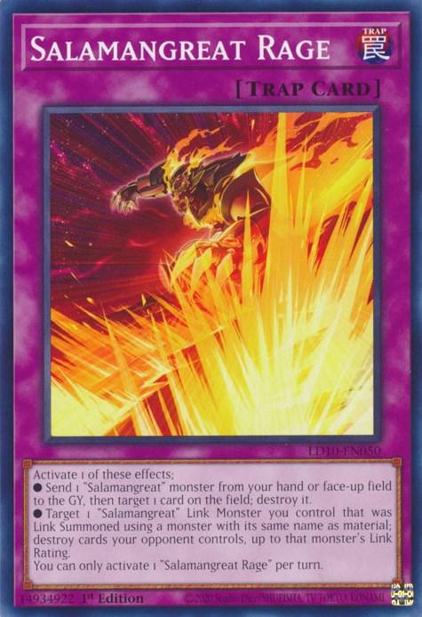 Salamangreat Rage [LD10-EN050] Common (ONLINE ORDER ONLY)