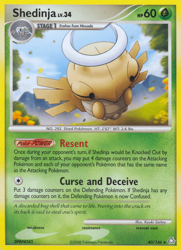 Shedinja (40/146) [Diamond & Pearl: Legends Awakened] (Online Only)