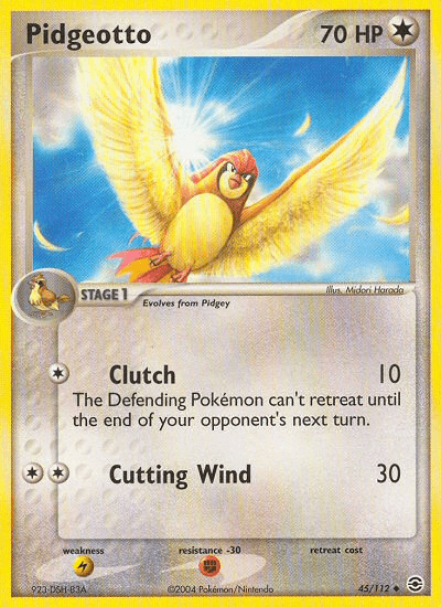 Pidgeotto (45/112) [EX: FireRed & LeafGreen] (Online Only)