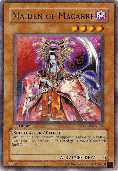 Maiden of Macabre [TDGS-EN084] Rare (ONLINE ORDER ONLY)