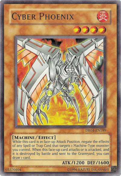 Cyber Phoenix [DR04-EN189] Ultra Rare (ONLINE ORDER ONLY)