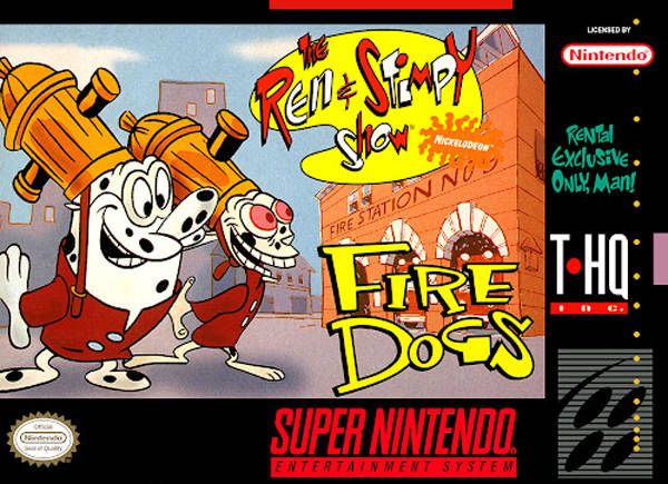 The Ren and Stimpy Show Fire Dogs (Super Nintendo) (Online Order Only)