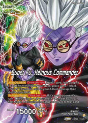 Fu // Super Fu, Heinous Commander (BT22-115) [Critical Blow] (ONLINE ORDER ONLY)