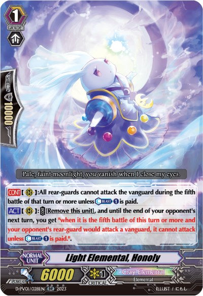 Light Elemental, Honoly (D-PV01/028EN) [History Collection]