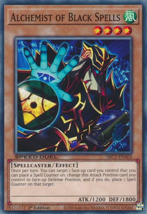Alchemist of Black Spells [SBC1-ENA03] Common (ONLINE ORDER ONLY)