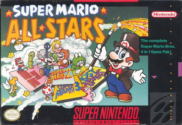 Super Mario All-Stars W/ Strategy Guide (Super Nintendo) (Online Only)