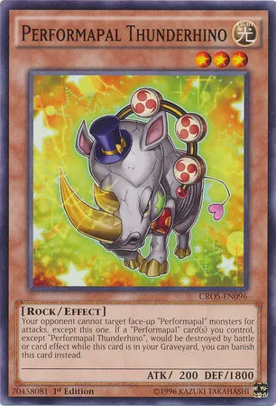 Performapal Thunderhino [CROS-EN096] Common