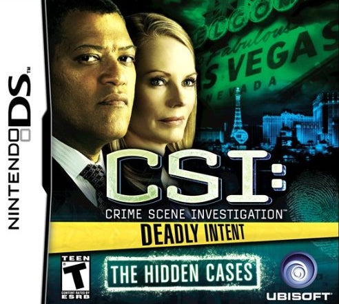 CSI: Crime Scene Investigation: Deadly Intent Hidden Cases (Nintendo DS) (ONLINE ORDER ONLY)