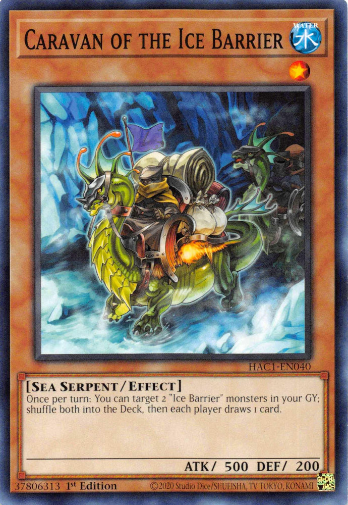 Caravan of the Ice Barrier [HAC1-EN040] Common (ONLINE ORDER ONLY)