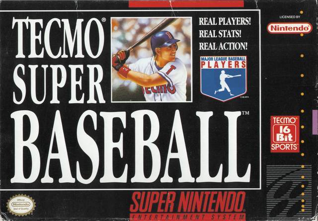 Tecmo Super Baseball (Super Nintendo) (Online Order Only)