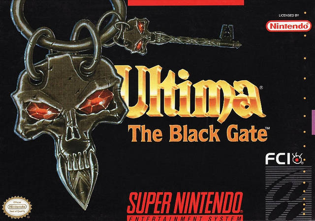 Ultima: The Black Gate (Super Nintendo) (Online Order Only)