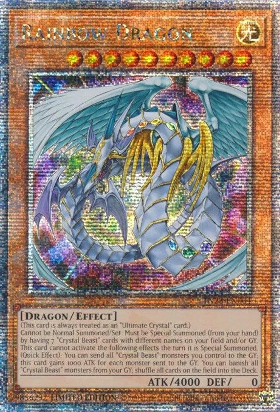 Rainbow Dragon [TN23-EN004] Quarter Century Secret Rare (ONLINE ORDER ONLY)