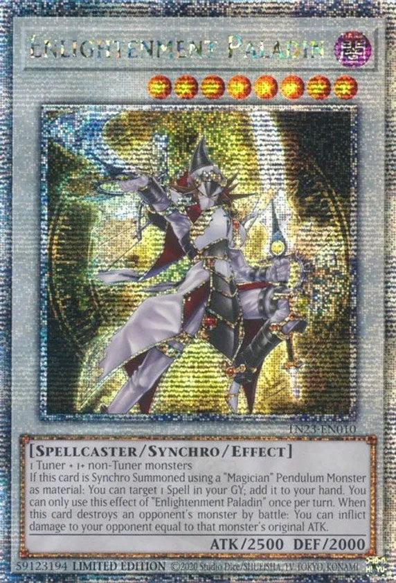 Enlightenment Paladin [TN23-EN010] Quarter Century Secret Rare (ONLINE ORDER ONLY)