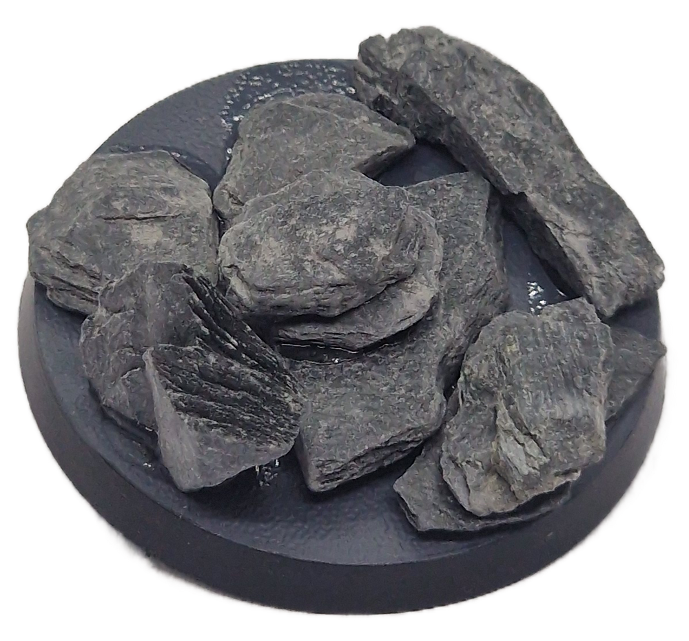 Base X Terrain | Basing Stones | Dark Slate
