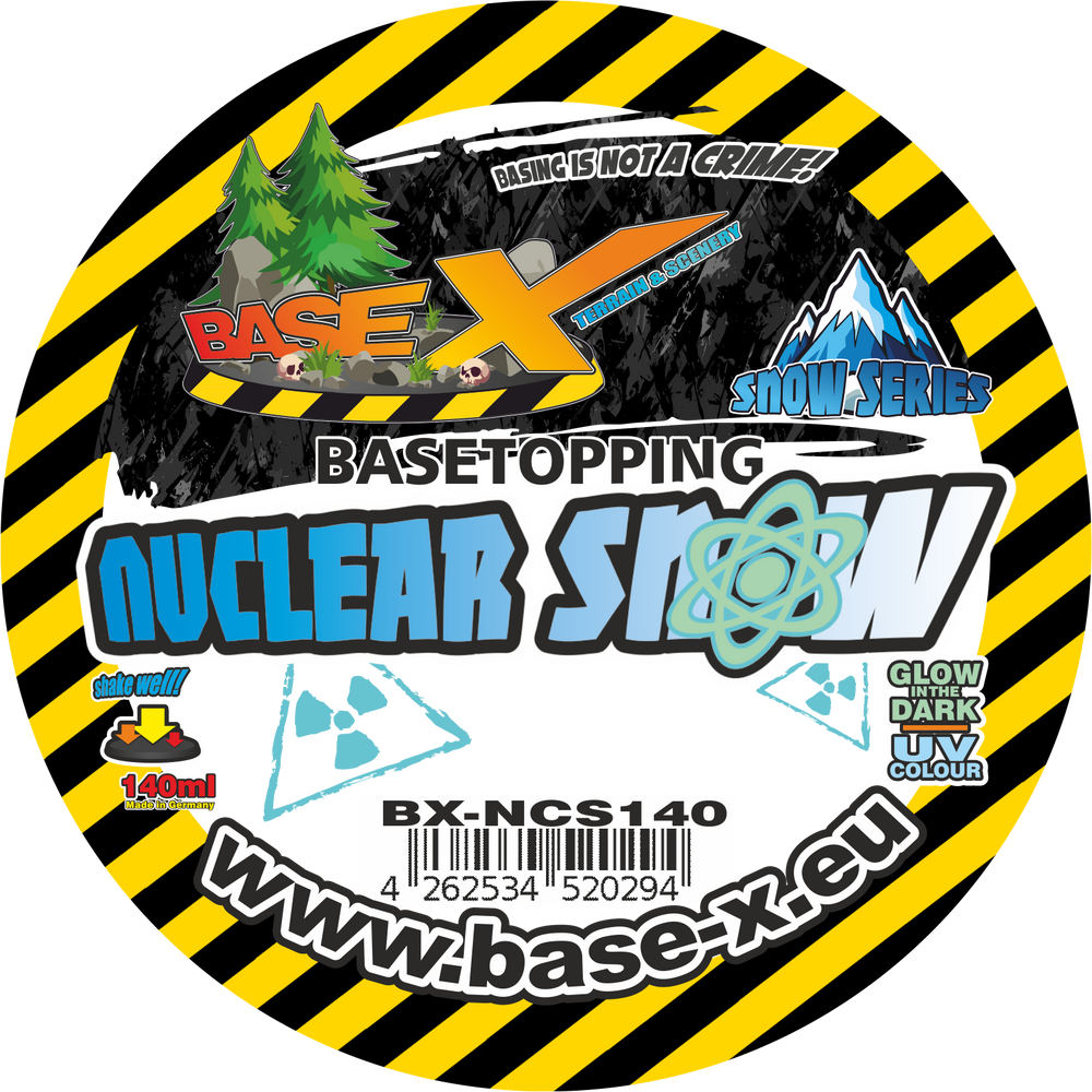 Base X Terrain | Basecover | Nuclear Snow (UV Effect) (ONLINE ORDER ONLY)