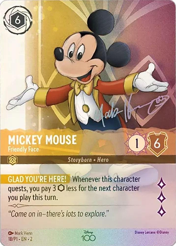 Mickey Mouse - Friendly Face (Enchanted) (18) [Disney100 Promos] (ONLINE ORDER ONLY)