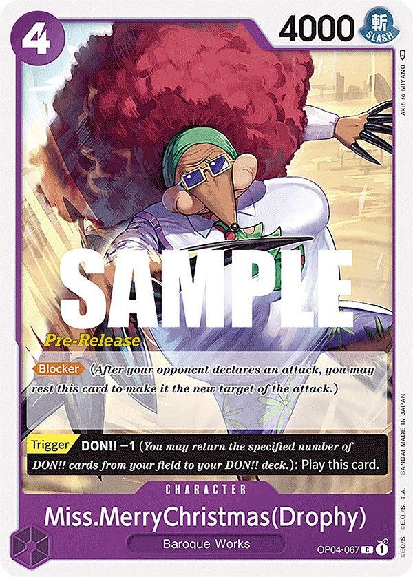 Miss.MerryChristmas(Drophy) [Kingdoms of Intrigue Pre-Release Cards] (ONLINE ORDER ONLY)