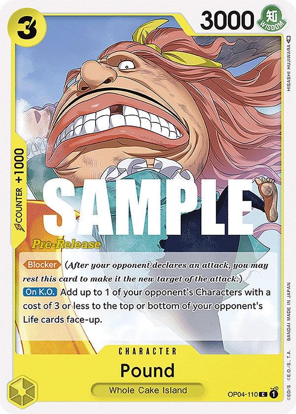 Pound [Kingdoms of Intrigue Pre-Release Cards] (ONLINE ORDER ONLY)