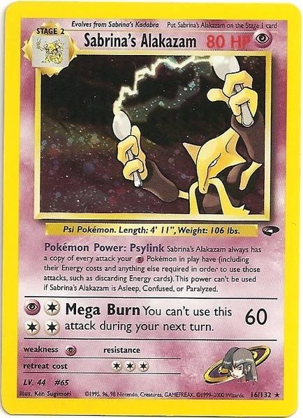 Sabrina's Alakazam (16/132) [Gym Challenge Unlimited] (Online Only)