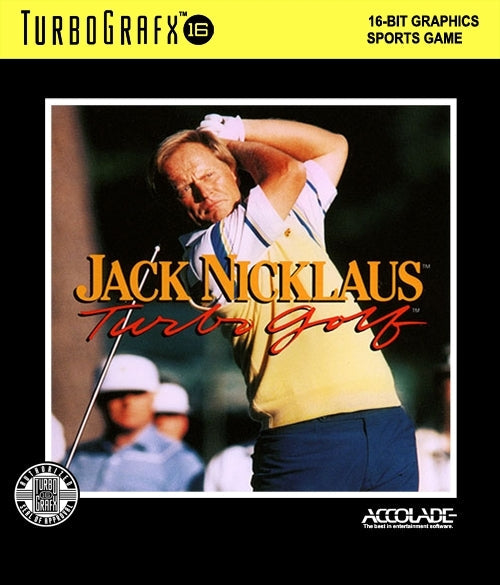 Jack Nicklaus Turbo Golf (TurboGrafx-16) (ONLINE ORDER ONLY)