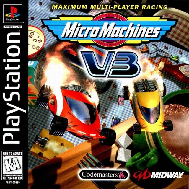 Micro Machines V3 (Playstation) (ONLINE ORDER ONLY)
