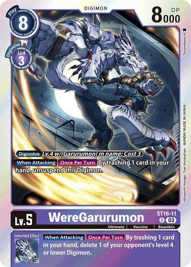 WereGarurumon [ST16-11] [Starter Deck: Wolf of Friendship] (ONLINE ORDER ONLY)