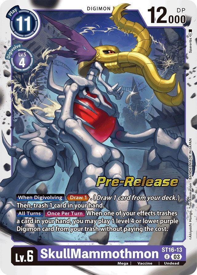 SkullMammothmon [ST16-13] [Starter Deck: Wolf of Friendship Pre-Release Cards] (ONLINE ORDER ONLY)