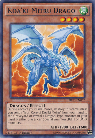 Koa'ki Meiru Drago [BP03-EN057] Rare (ONLINE ORDER ONLY)