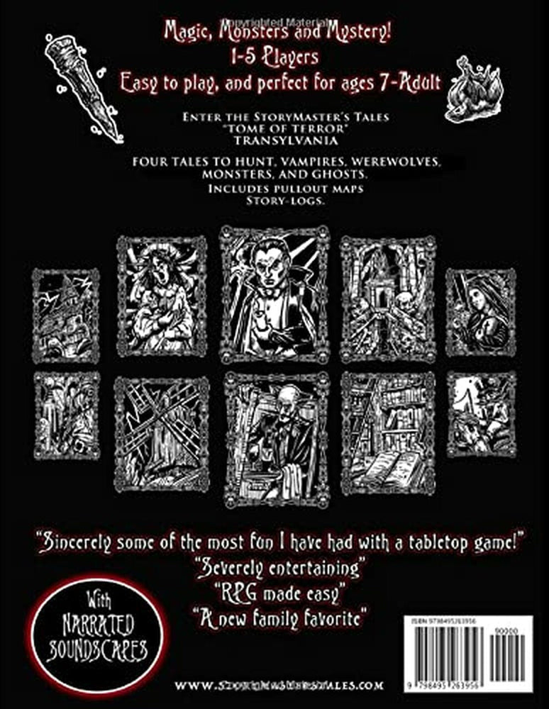 The Storymaster's Tales: Tome of Terror - Transylvania RPG (ONLINE ORDER ONLY)