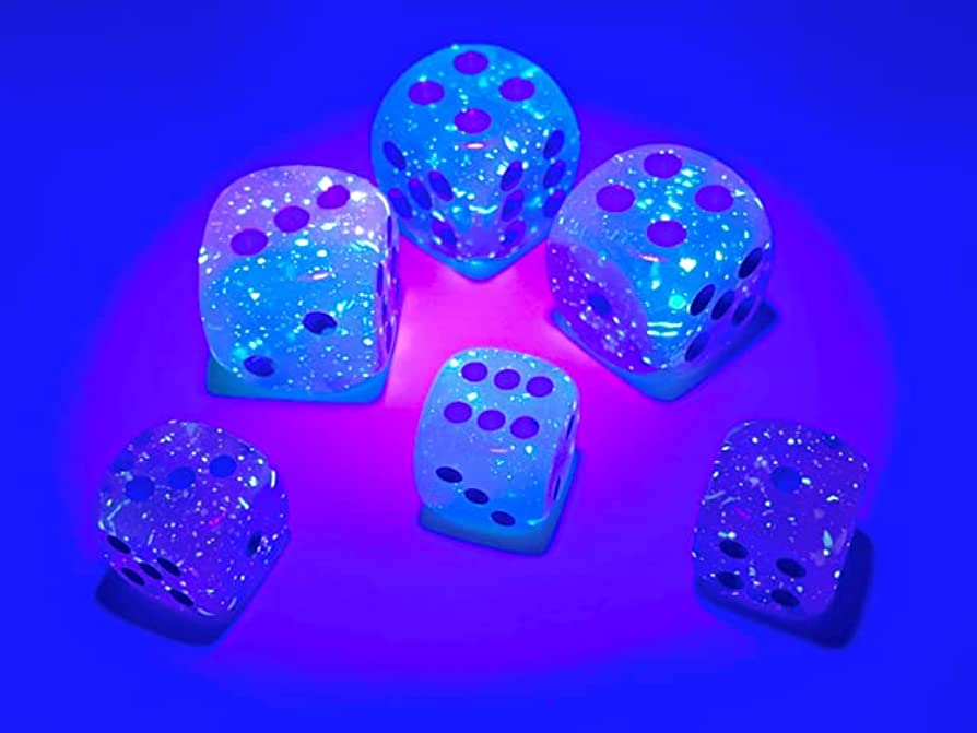 CHESSEX: D6 Gemini™ DICE SETS - 12mm