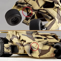 Kaiyodo Sci-Fi Revoltech #047: Batmobile Camouflage Tumbler Vehicle Figure (ONLINE ORDER ONLY)