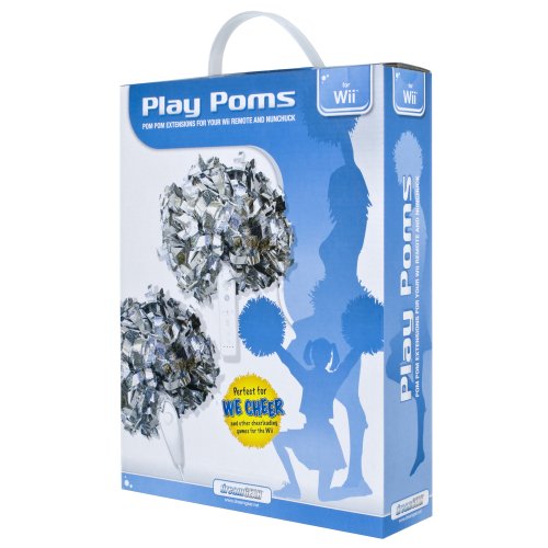 We Cheer: Play Poms Bundle - Game and Pom-Poms (Nintendo Wii) (Online Only)