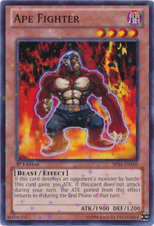 Ape Fighter [BP01-EN169] Starfoil Rare (ONLINE ORDER ONLY)