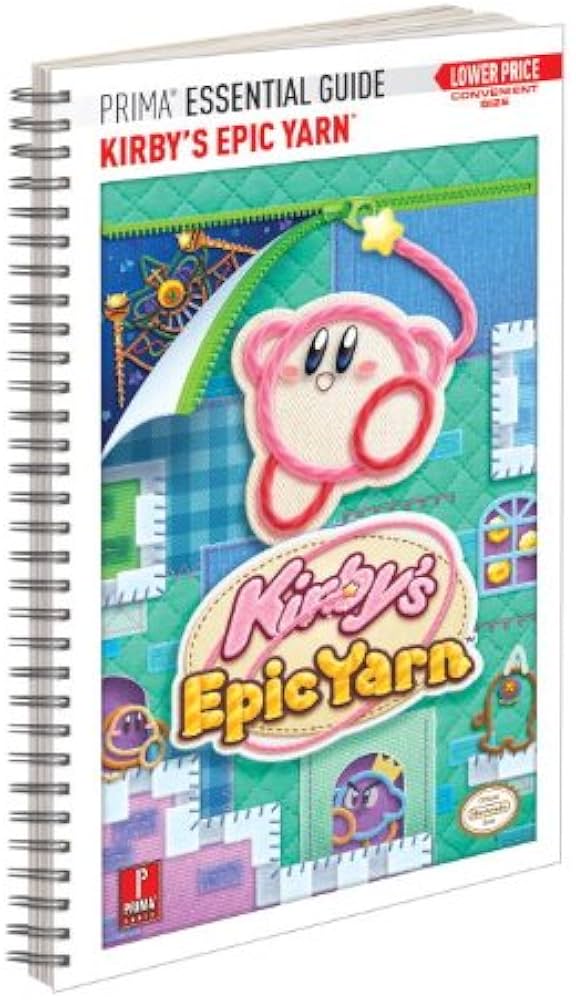 Kirby's Epic Yarn Bundle [Game + Strategy Guide] (Nintendo Wii) (Online Order Only)