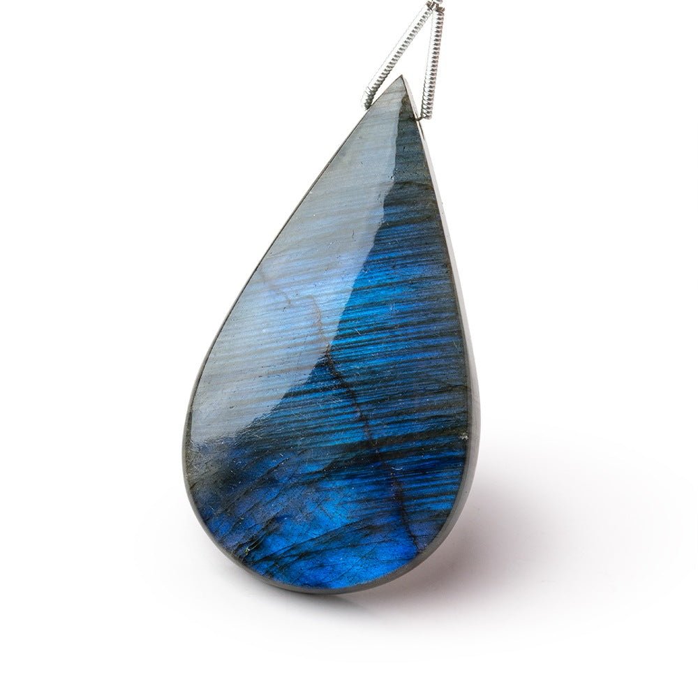 51x28.5x7mm Labradorite Plain Pear Pendant 1 AAA Focal (ONLINE ORDER ONLY)