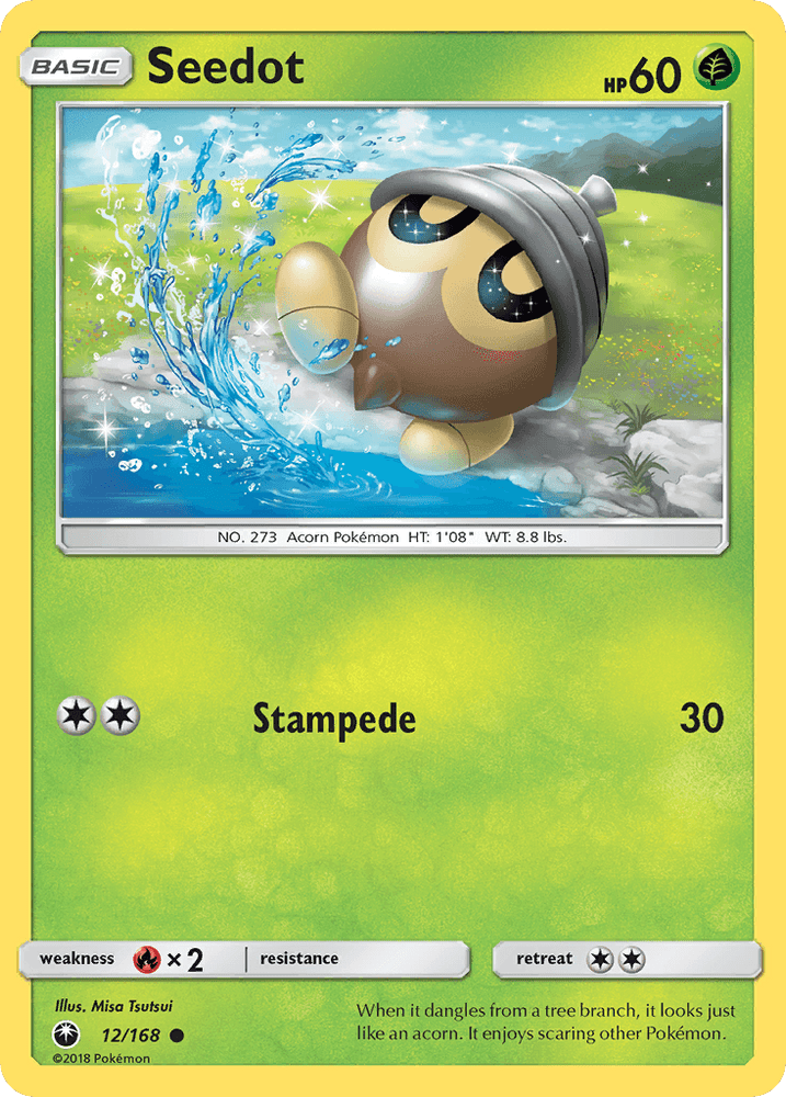 Seedot (12/168) [Sun & Moon: Celestial Storm] (Online Only)