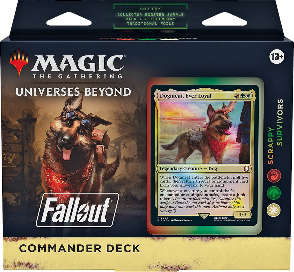 Fallout: Out of the Vault - Scrappy Survivors Commander Deck (Online Order Only)