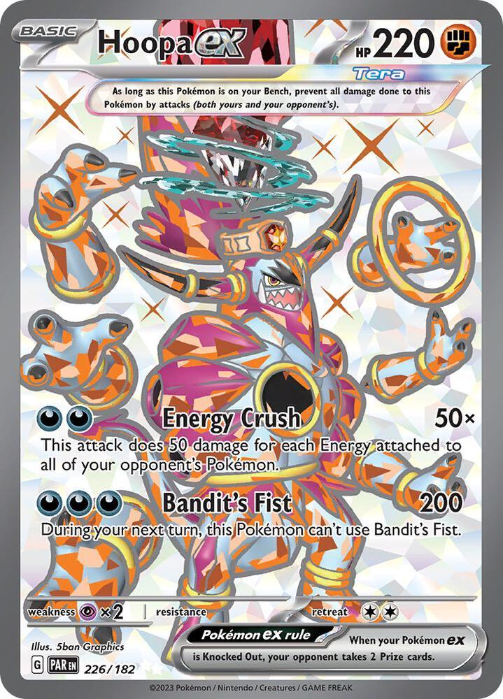 Hoopa ex (226/182) [Scarlet & Violet: Paradox Rift] (Online Only)