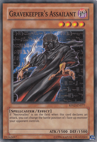 Gravekeeper's Assailant [RP02-EN077] Common (ONLINE ORDER ONLY)